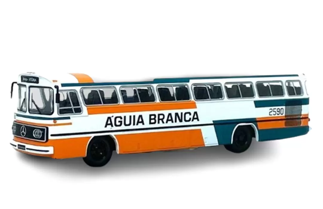 Mercedes Benz Monobloco O 355 Águia branca 2590