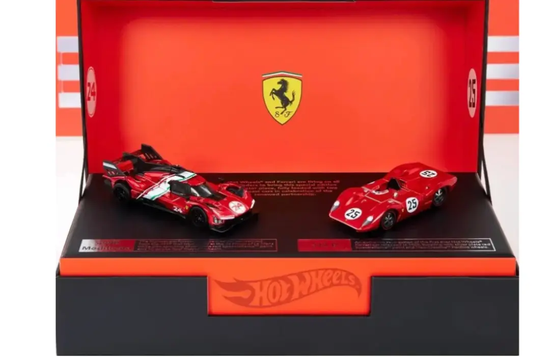 Ferrari 499P Modificata e 1969 Ferrari 312P